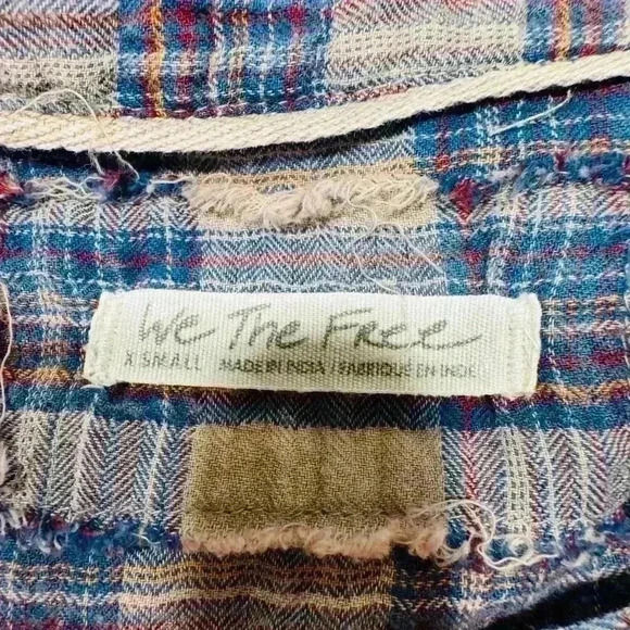 FREE PEOPLE
Jessi Plaid Top size XS - Picture 3 of 7
